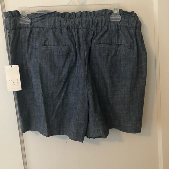 👒SPRING SALE👙 High Waisted Denim Shorts - Picture 2 of 3